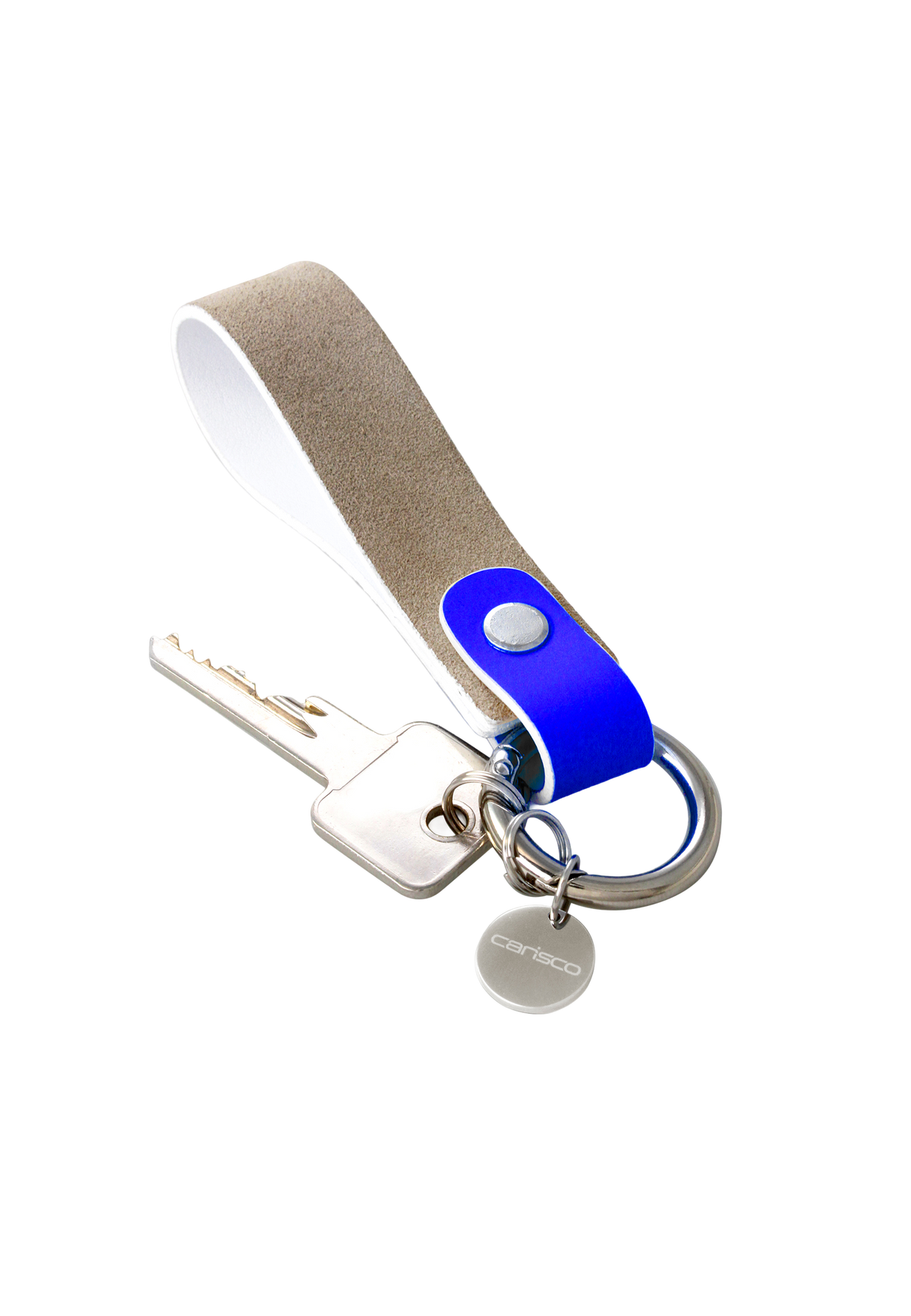 Loop keyring - yellow