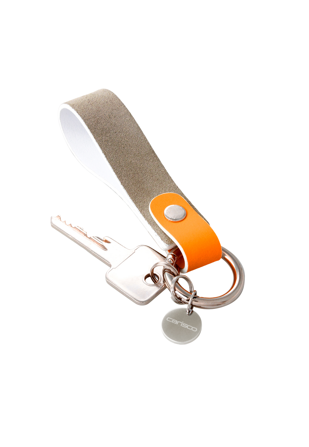 Loop keyring - yellow