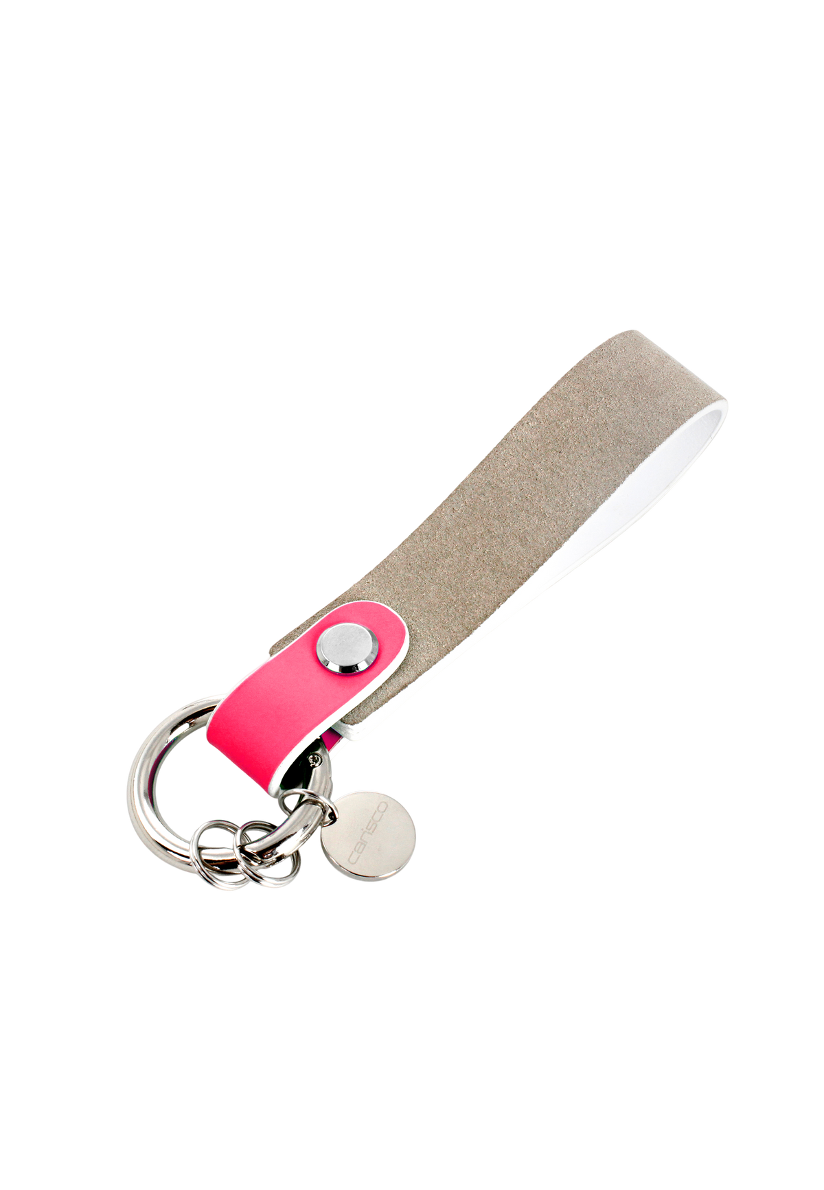Loop keyring - yellow