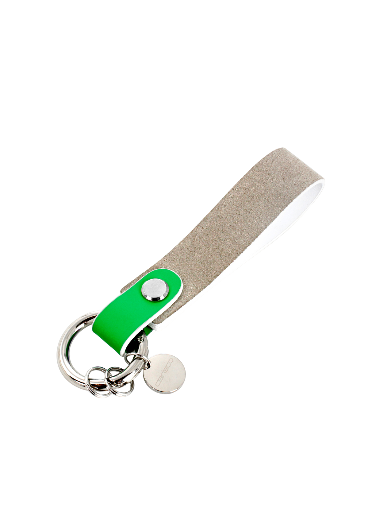 Loop keyring - yellow