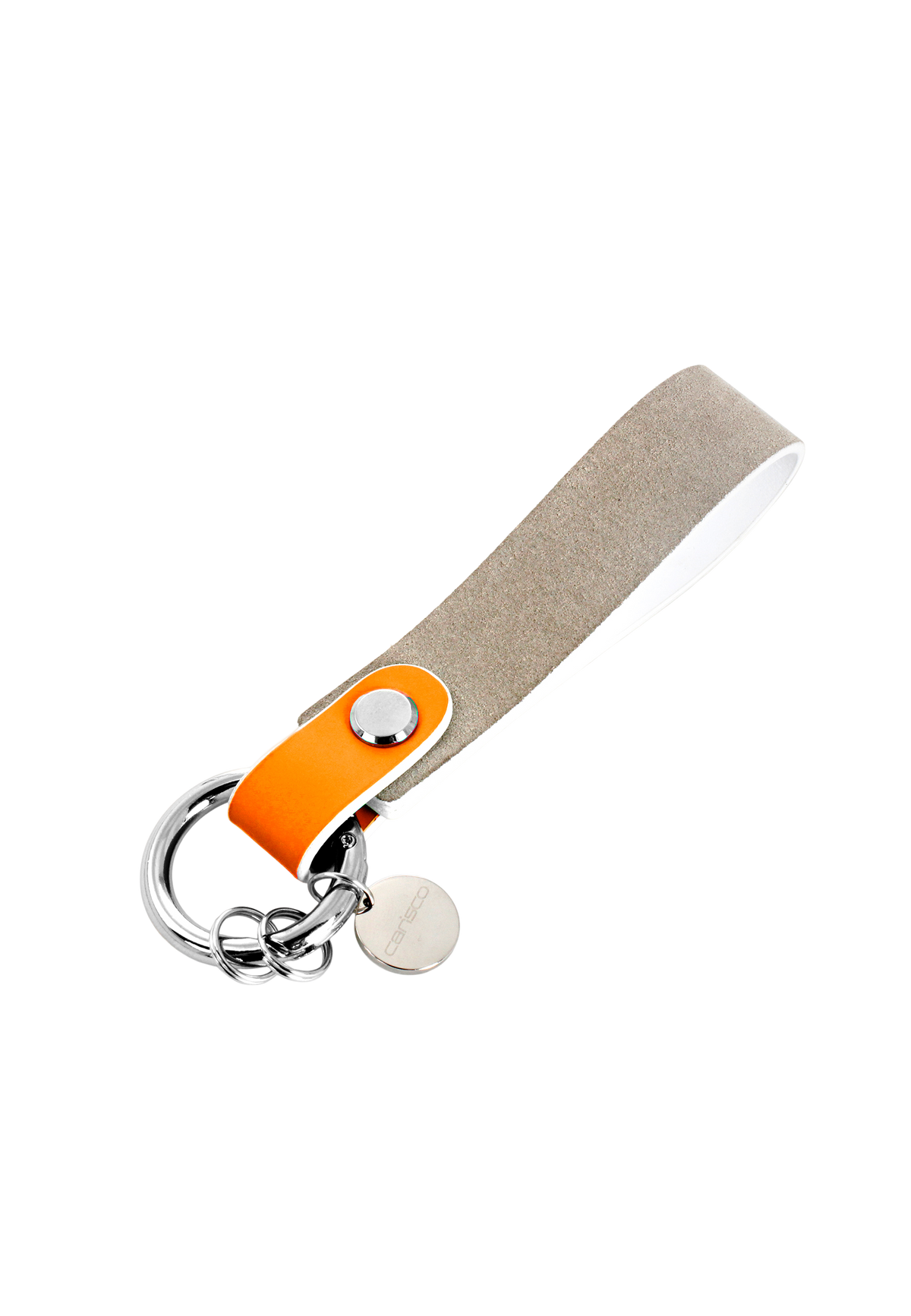 Loop keyring - yellow