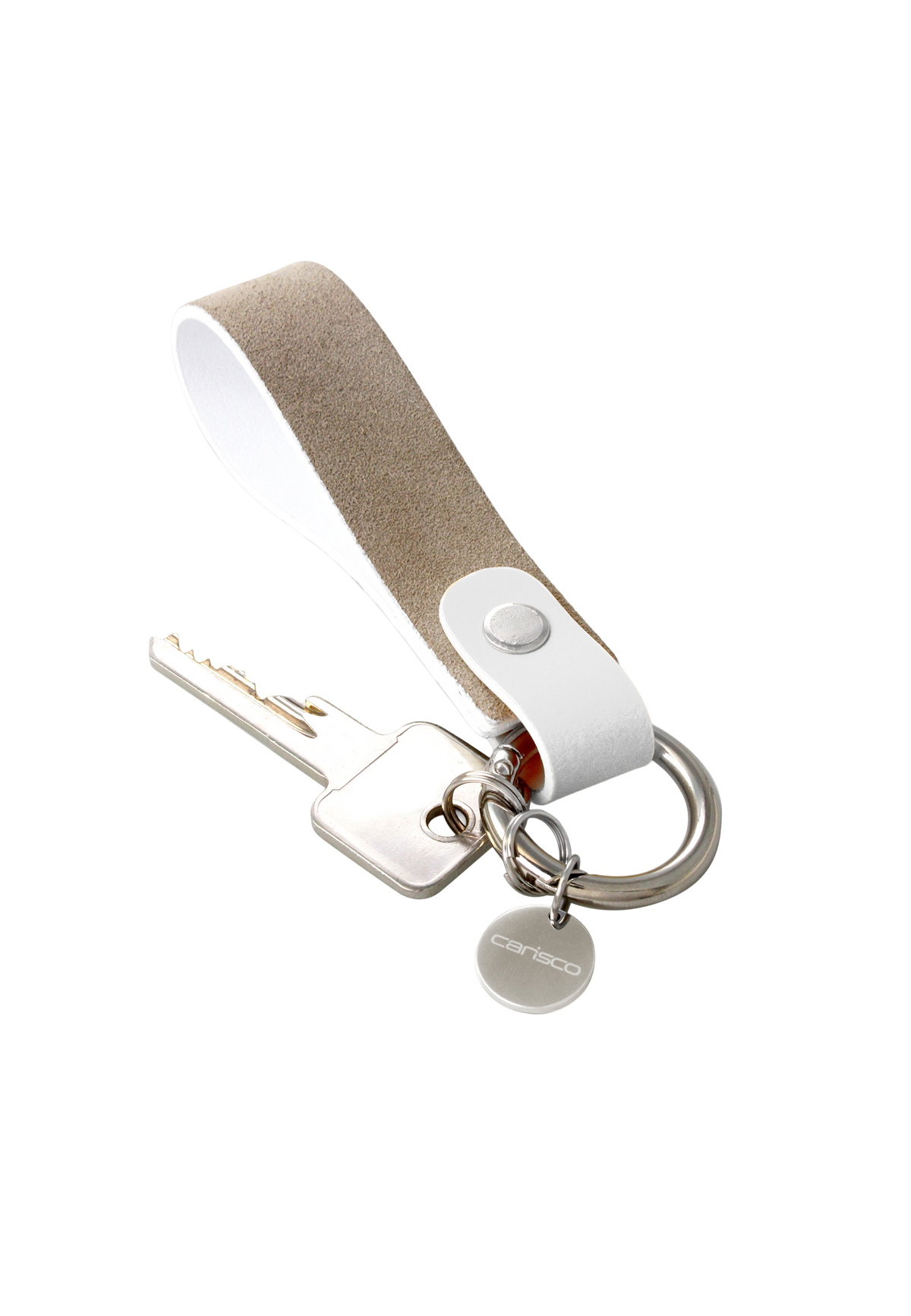 Loop keyring - yellow
